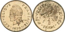 World Coins - Coin, New Hebrides, Franc, 1970, Monnaie de Paris, , Aluminum-Brass