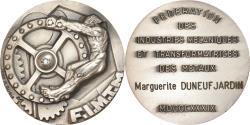 World Coins - France, Medal, Fédération des Industries Mécaniques, Business & industry