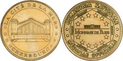 World Coins - France, Token, Cherbourg - La Cité de la Mer - La façade, 2002, Copper-nickel