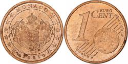 World Coins - France, Rainier III, Euro Cent, 2001, Paris, Copper Plated Steel, , KM:167