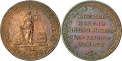 World Coins - Coin, Great Britain, R Wallis and T & I Badger, Penny Token, 1811, Dudley