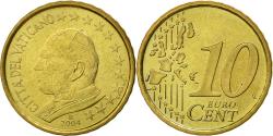 World Coins - Coin, VATICAN CITY, John Paul II, 10 Euro Cent, 2004, Rome, , Brass