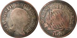 World Coins - Coin, German States, BAVARIA, Maximilian IV, Josef, 6 Kreuzer, 1807,