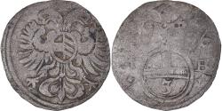 World Coins - Coin, German States, SILESIA, Leopold I, 3 Pfennig, 1696, Brieg,