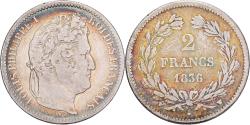 World Coins - France, Louis Philippe I, 2 Francs, 1836, Lille, Silver, , Gadoury:520