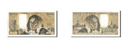 World Coins - Banknote, France, 500 Francs, 500 F 1968-1993 ''Pascal'', 1969, 1969-11-06