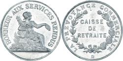 World Coins - France, Token, Insurance, Prévoyance Commerciale, Caisse de retraite