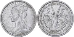 World Coins - French West Africa, 2 Francs, 1948, Paris, Aluminum, , KM:4