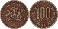 World Coins - Coin, Chile, 100 Pesos, 1992