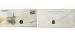 World Coins - Luxembourg, 1 Euro, 2002, Enveloppe philatélique numismatique,