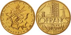 World Coins - Coin, France, Mathieu, 10 Francs, 1982, Paris, , Nickel-brass, KM:940