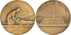 World Coins - France, Medal, Secours Sanitaire Aérien, Ville de Dijon, Aviation, Ovide