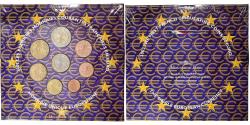 World Coins - France, Coffret 1c. à 2€, BU, 2002, MDP,