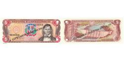 World Coins - Banknote, Dominican Republic, 5 Pesos Oro, 1997, 1997, Specimen, KM:152s2