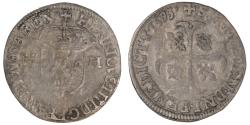 World Coins - Coin, France, Douzain, 1593, , Silver, Sombart:4420