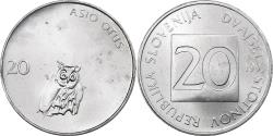 World Coins - Slovenia, 20 Stotinov, 1993, Aluminum, , KM:8