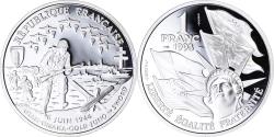 World Coins - Coin, France, Débarquement, Franc, 1993, Paris, ESSAI, , Silver