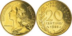 World Coins - Coin, France, Marianne, 20 Centimes, 1985, Paris, , Aluminum-Bronze