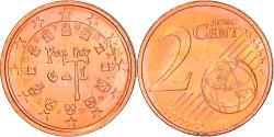 World Coins - Portugal, 2 Euro Cent, 2009, Lisbon, , Copper Plated Steel, KM:741