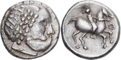 Ancient Coins - Pannonia, Danubian Celts, Tetradrachm, 3rd century BC, Pedigree, Silver