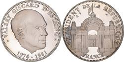 World Coins - France, Medal, Les Présidents de la République, Valery Giscard d'Estaing