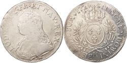 World Coins - Coin, France, Louis XV, Écu aux branches d'olivier, Ecu, 1729, La Rochelle