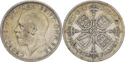 World Coins - Great Britain, George V, Florin, Two Shillings, 1933, Silver, , KM:834