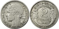 World Coins - Coin, France, Morlon, 2 Francs, 1945, Beaumont le Roger, , Aluminum