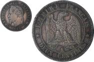 World Coins - France, Napoleon III, 2 Centimes, 1862, Bordeaux, , Bronze, KM:796.6