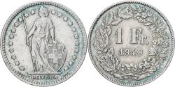 World Coins - Coin, Switzerland, Franc, 1940, Bern, , Silver, KM:24