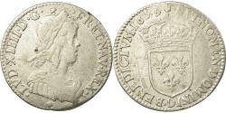 World Coins - Coin, France, Louis XIV, 1/12 Écu à la mèche longue, 1/12 ECU, 10 Sols, 1659