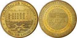 World Coins - France, Token, 37/ Château de Villandry, 2015, Copper-nickel Aluminium, Monnaie
