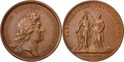 World Coins - France, Medal, Louis XIV, Politics, Society, War, Mauger, , Bronze