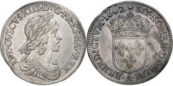 World Coins - France, Louis XIII, 1/4 Ecu, 1642, Paris, rose, Silver, , Gadoury:48