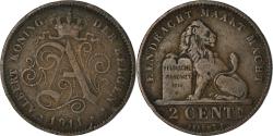 World Coins - Coin, Belgium, Albert I, 2 Centimes, 1911, , Copper, KM:65