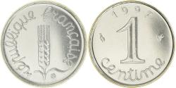 World Coins - Coin, France, Épi, Centime, 1997, Paris, , Stainless Steel, KM:928