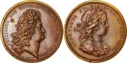 World Coins - France, Medal, Louis XV, Régence de Philippe d'Orléans, History, Duvivier