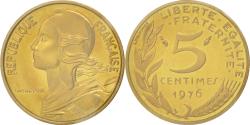 World Coins - Coin, France, 5 Centimes, 1976, , Aluminum-Bronze, KM:P542