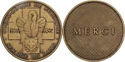 World Coins - Belgium, Medal, Croix Rouge, Service du Sang, 1985, Bronze,