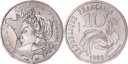 World Coins - Coin, France, Jimenez, 10 Francs, 1986, Monnaie de Paris, ESSAI,