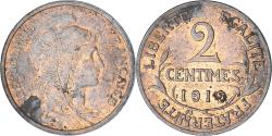 World Coins - Coin, France, Dupuis, 2 Centimes, 1919, Paris, , Bronze, KM:841