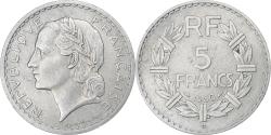 World Coins - France, 5 Francs, Lavrillier, 1950, Beaumont-Le-Roger, Aluminum,