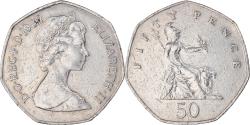 World Coins - Coin, Great Britain, Elizabeth II, 50 Pence, 1982, , Copper-nickel