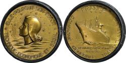 World Coins - France, Medal, Compagnie Générale Transatlantique, France, 1962, Bronze