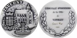 World Coins - France, Medal, Ville de Taverny, 1999, Silvered bronze,