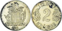 World Coins - Coin, Iceland, 2 Kronur, 1946