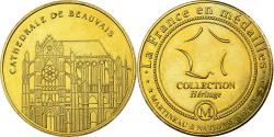 World Coins - France, Token, Cathédrale de Beauvais, Copper-nickel Aluminium, MDP,