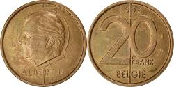 World Coins - Coin, Belgium, Albert II, 20 Francs, 20 Frank, 1994, Brussels,