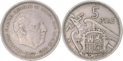 World Coins - Coin, Spain, 5 Pesetas, 1958