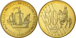 World Coins - Estonia, Medal, 50 C, Essai Trial, 2003, , Bi-Metallic